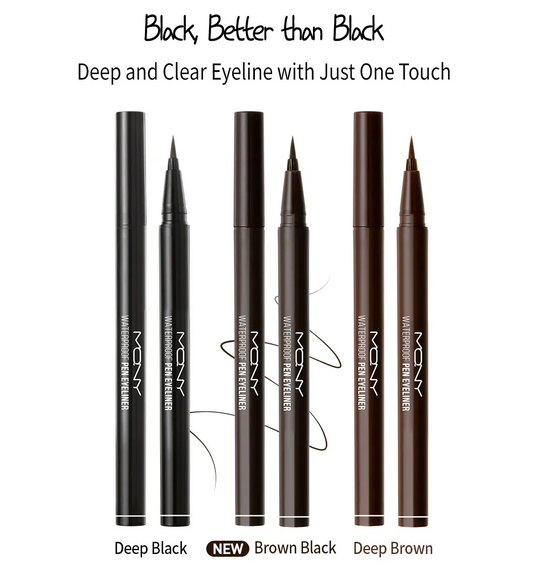 MACQUEEN MQNY Waterproof Pen Eyeliner - Deep Black